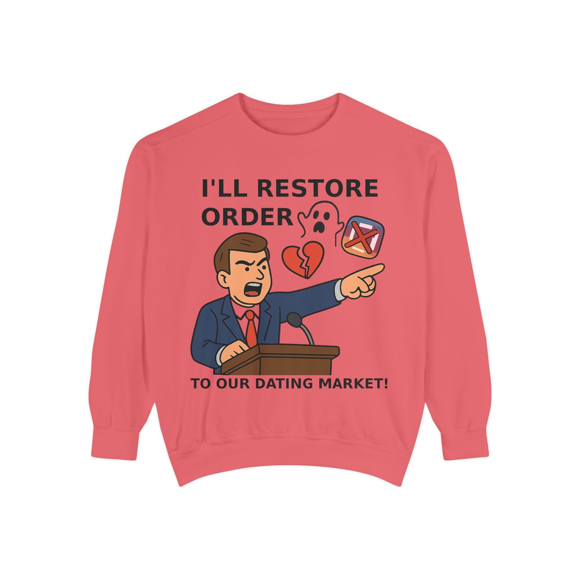 Unisex Sweatshirt - Official Merch : When I get Elected, I promise to END H**flation