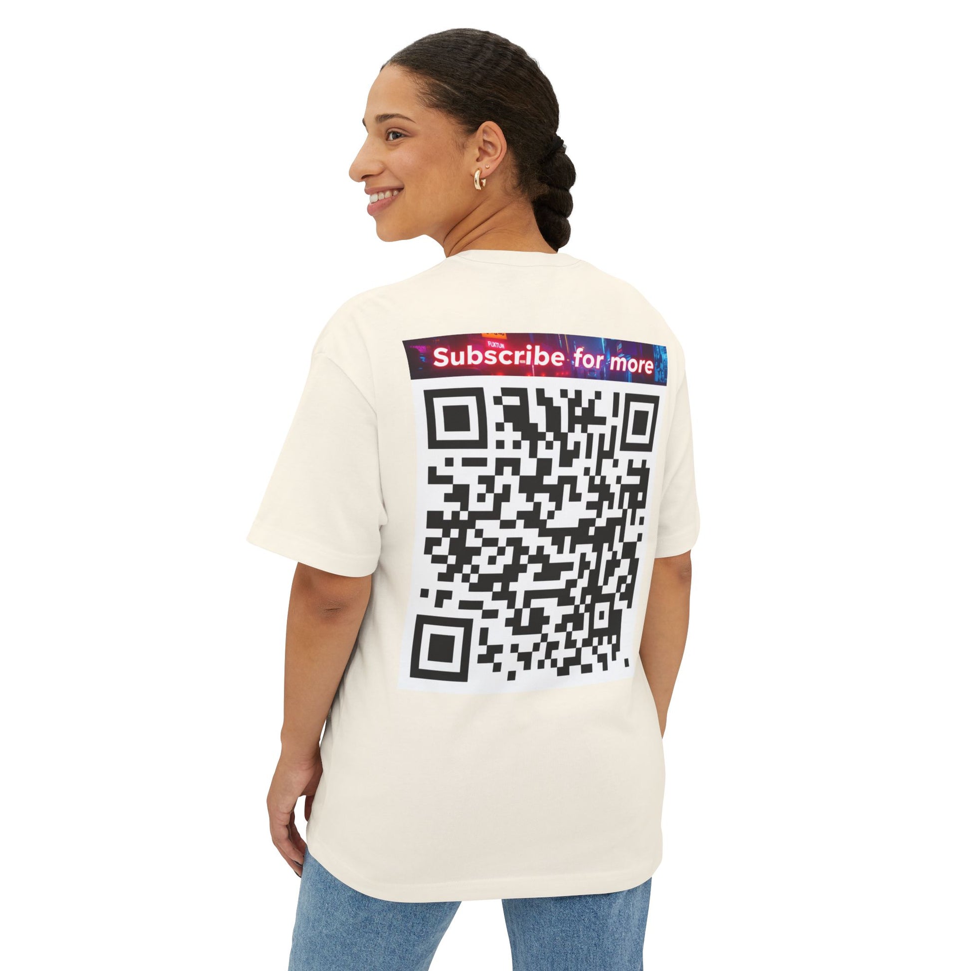 Unisex Oversized Boxy Tee - Official Merch : Ditching your phone makes you a ninja