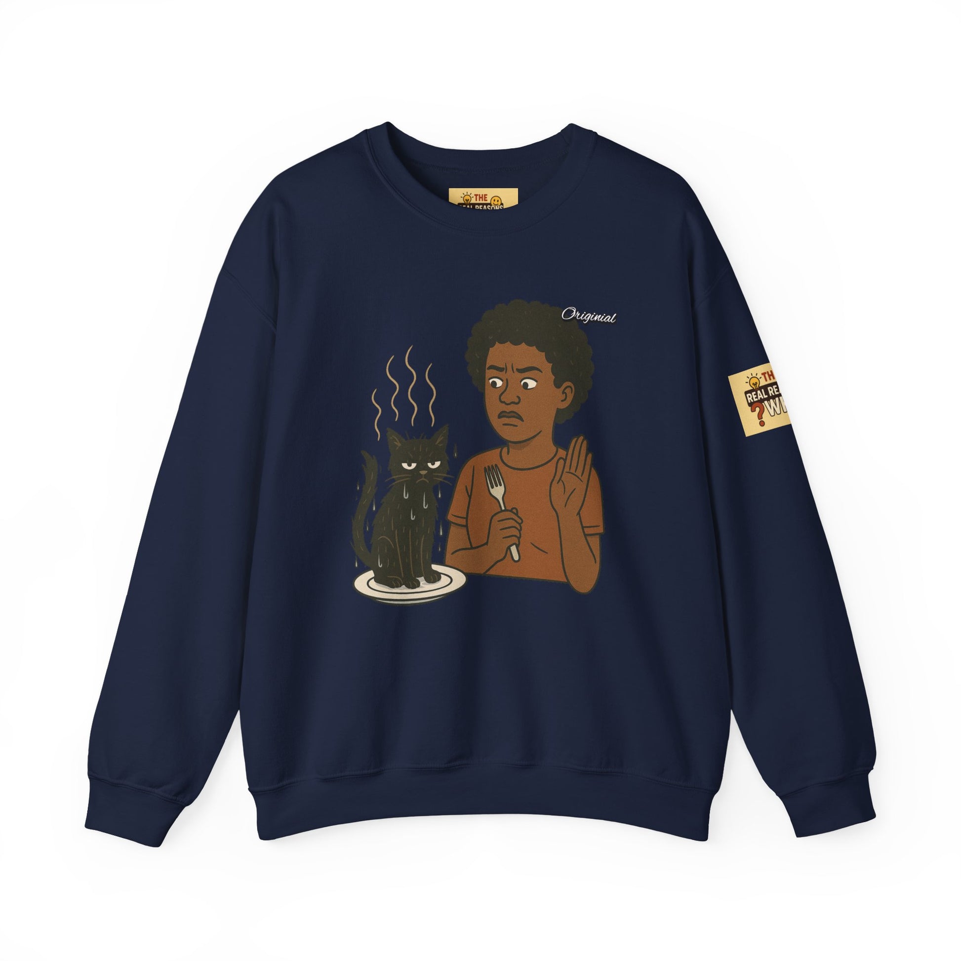 Unisex Crewneck Sweatshirt - Official Merch : the REAL reason why Kittens don't get eaten in Springfield Ohio, USA #dangerouslife
