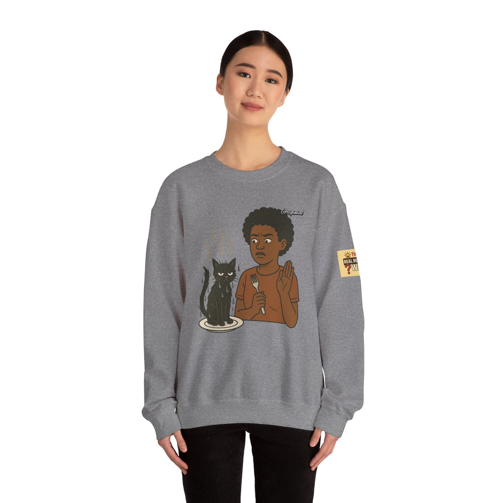Unisex Crewneck Sweatshirt - Official Merch : the REAL reason why Kittens don't get eaten in Springfield Ohio, USA #dangerouslife