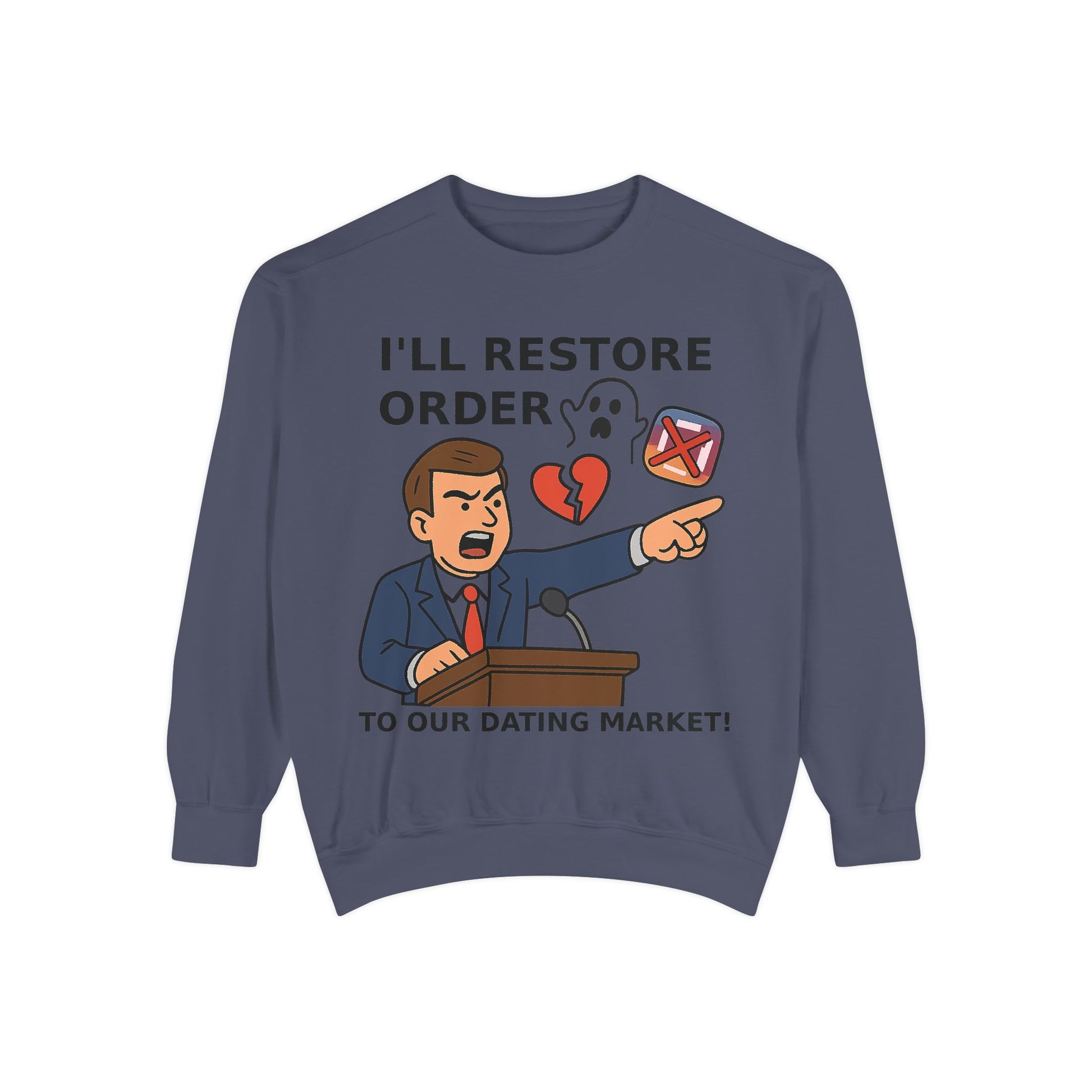 Unisex Sweatshirt - Official Merch : When I get Elected, I promise to END H**flation