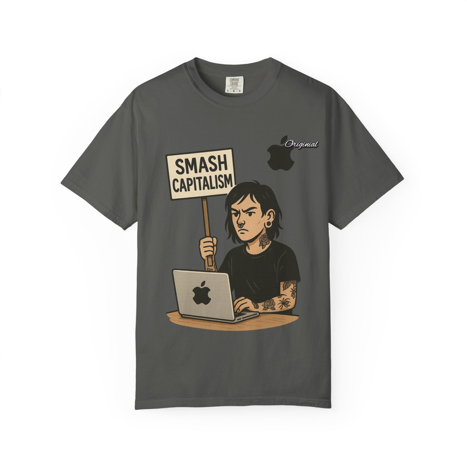 Unisex Graphic T-Shirt - Official Merch : Smash Capitalism - The Reason Why Your Hairdresser Ask for permission to touch you