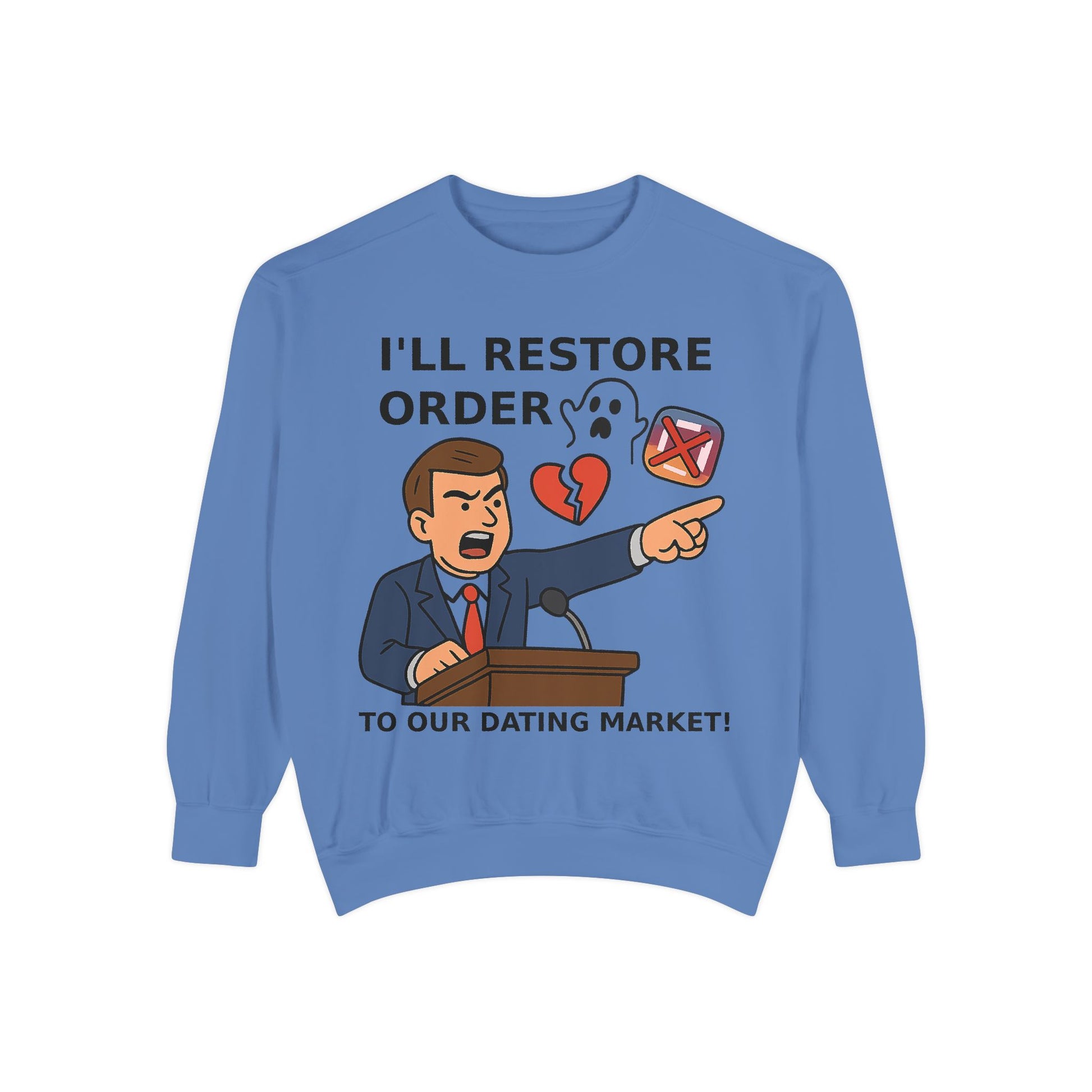 Unisex Sweatshirt - Official Merch : When I get Elected, I promise to END H**flation