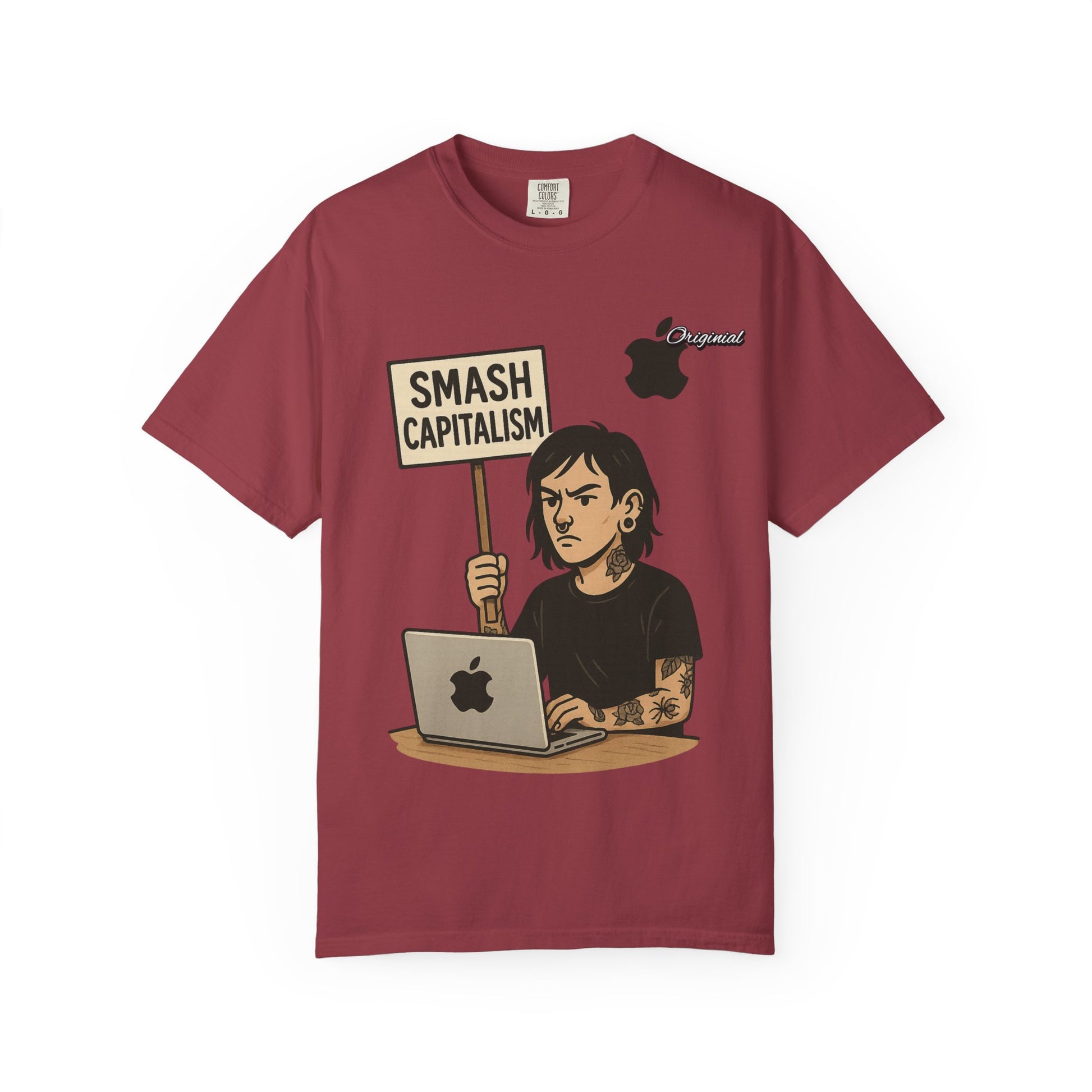 Unisex Graphic T-Shirt - Official Merch : Smash Capitalism - The Reason Why Your Hairdresser Ask for permission to touch you