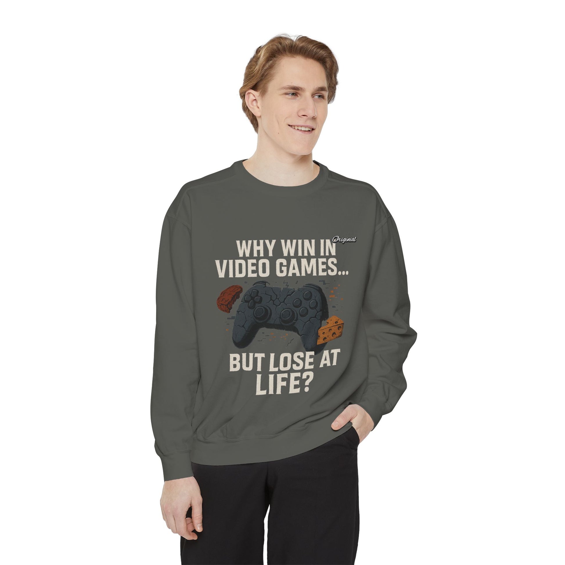 Unisex Sweatshirt - Official Merch : Why WIN at the game of life - part 1