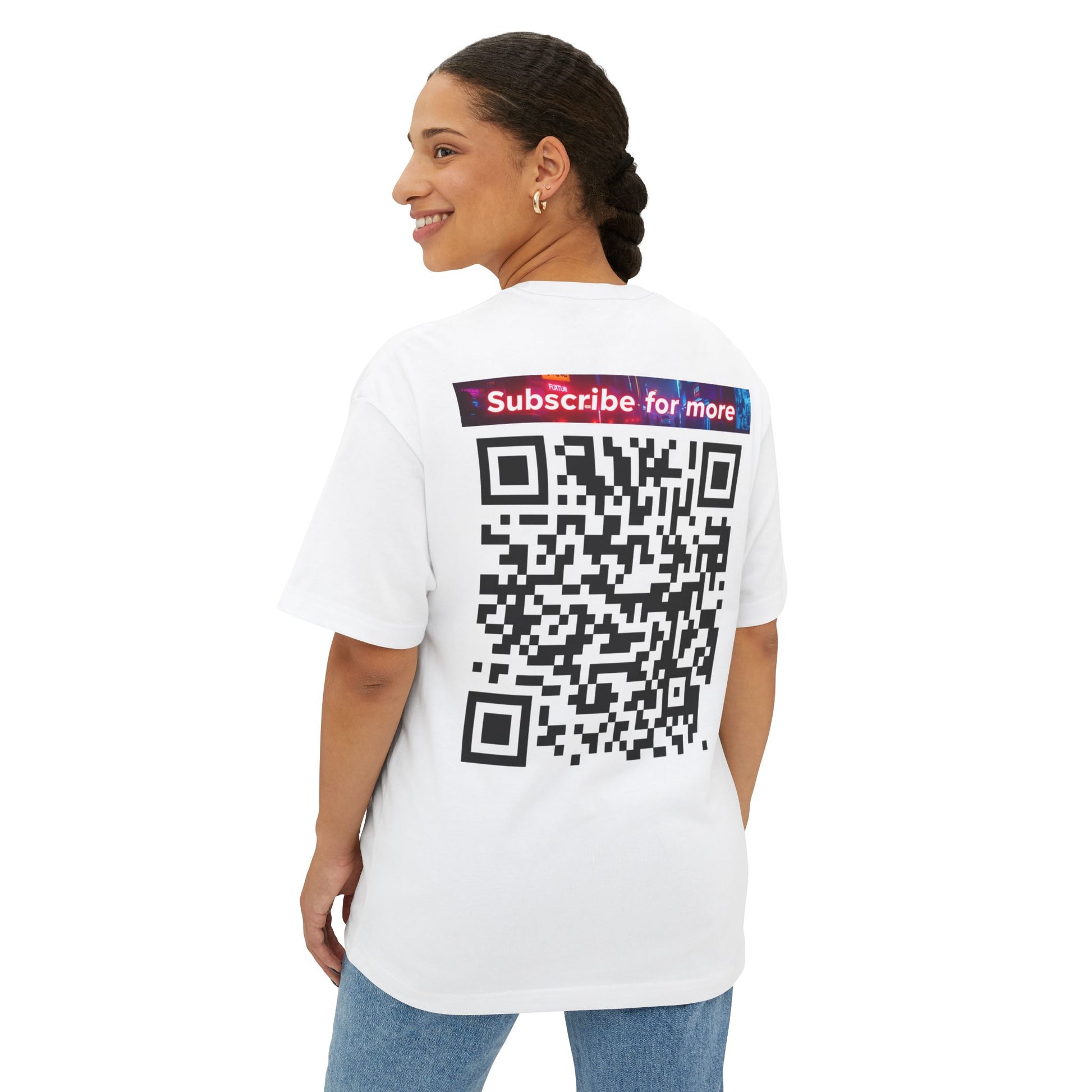 Unisex Oversized Boxy Tee - Official Merch : Ditching your phone makes you a ninja