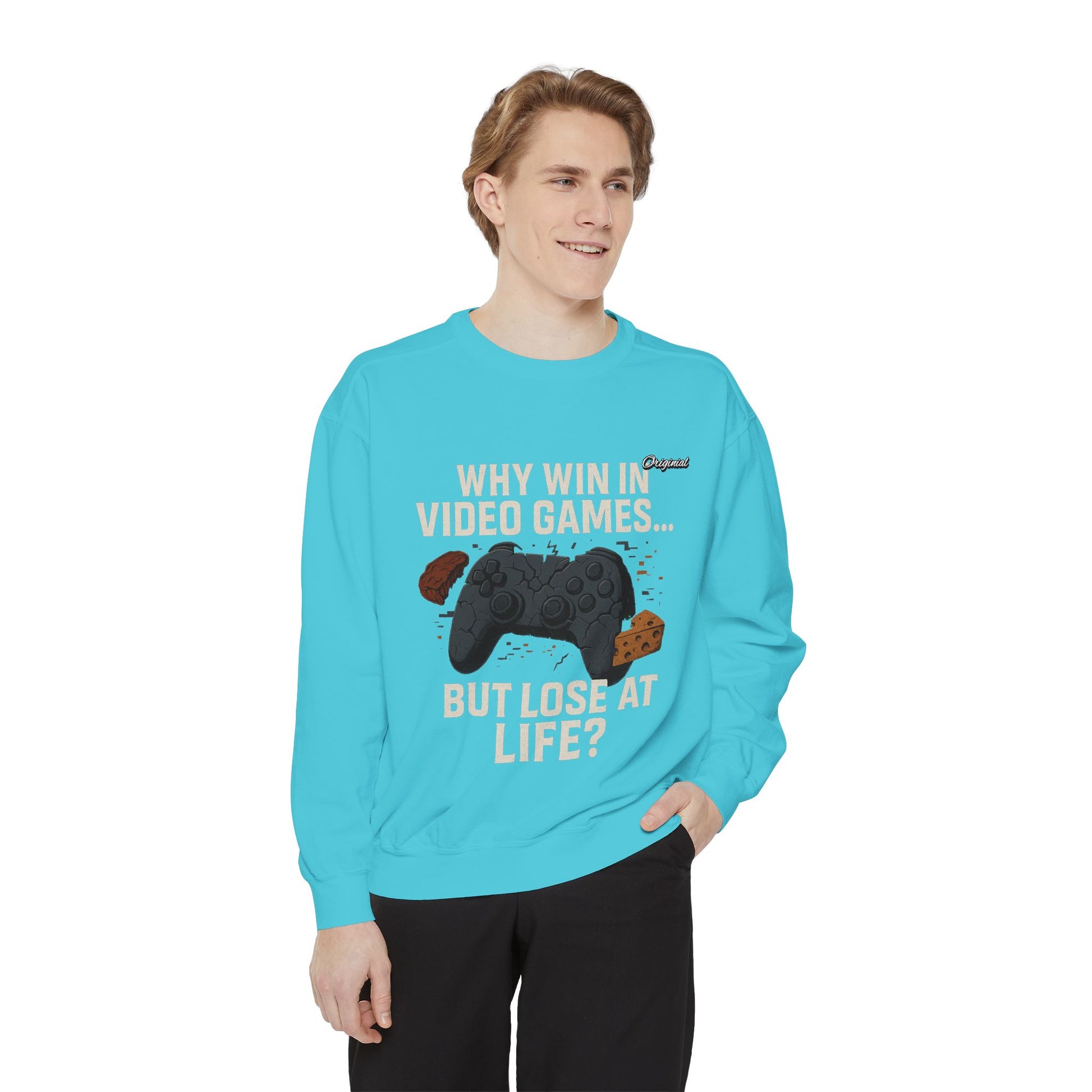 Unisex Sweatshirt - Official Merch : Why WIN at the game of life - part 1