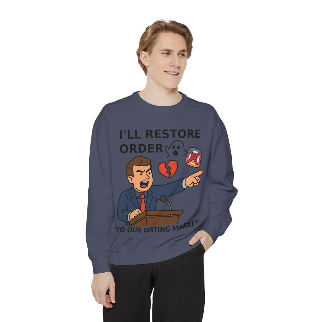 Unisex Sweatshirt - Official Merch : When I get Elected, I promise to END H**flation