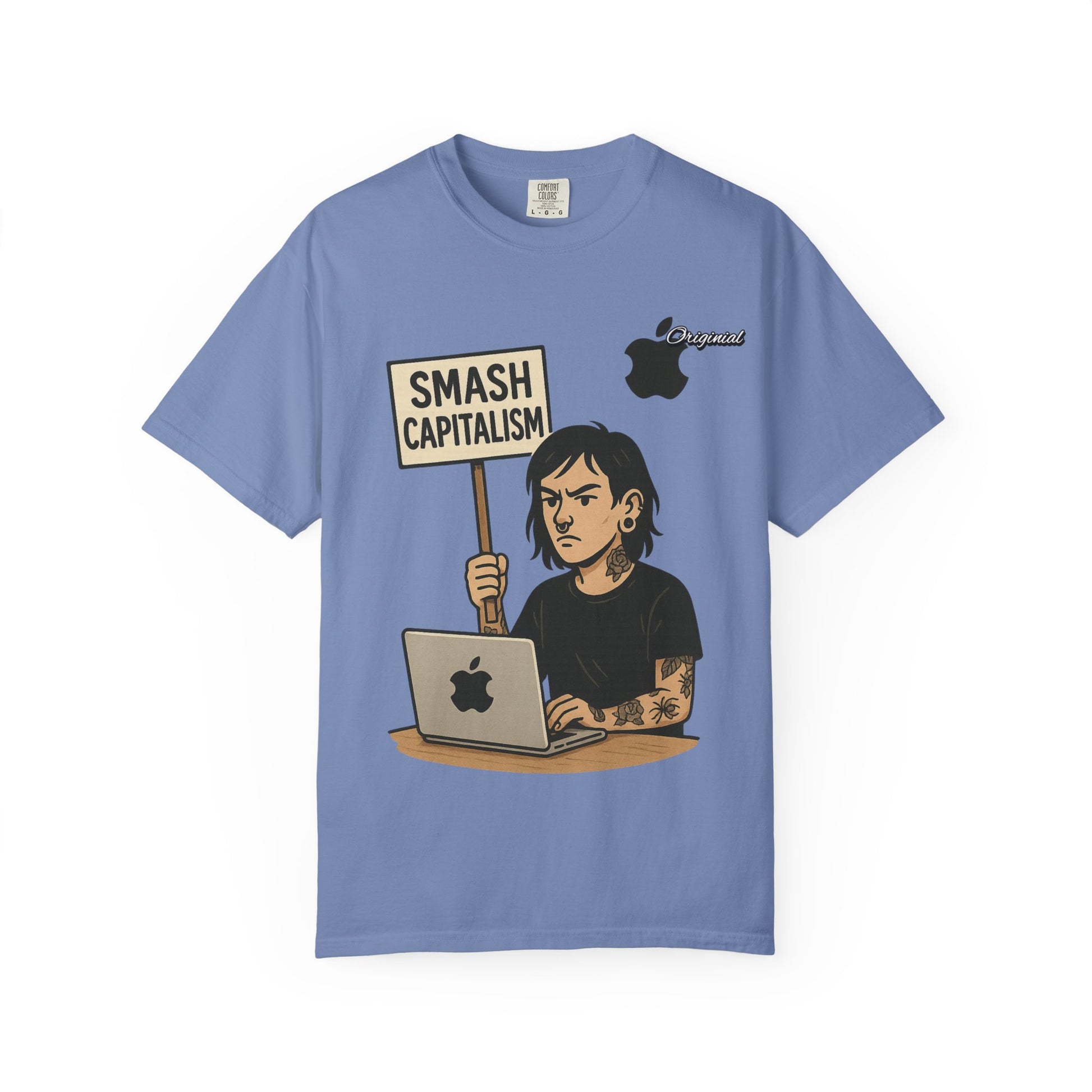 Unisex Graphic T-Shirt - Official Merch : Smash Capitalism - The Reason Why Your Hairdresser Ask for permission to touch you