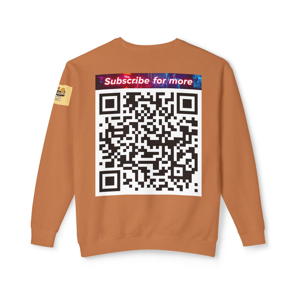 Unisex Lightweight Crewneck Sweatshirt - Official Merch : Mommy Issues - The Reason Why MEN have mommy issues