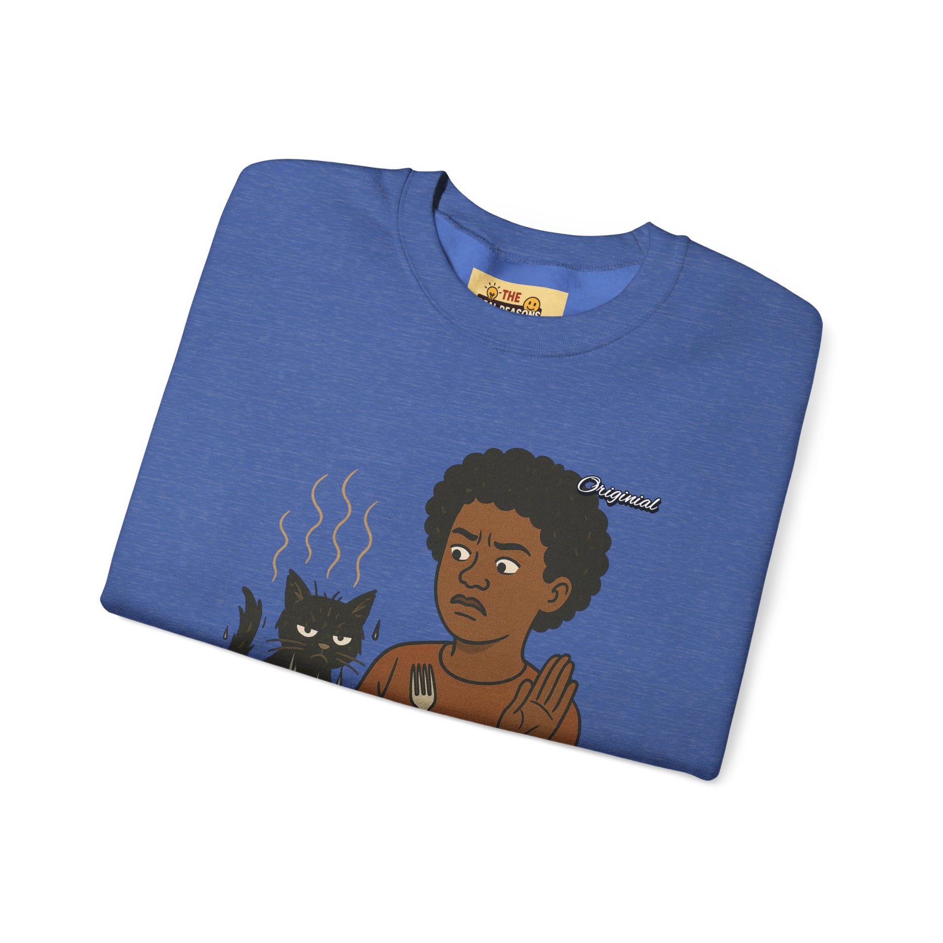 Unisex Crewneck Sweatshirt - Official Merch : the REAL reason why Kittens don't get eaten in Springfield Ohio, USA #dangerouslife