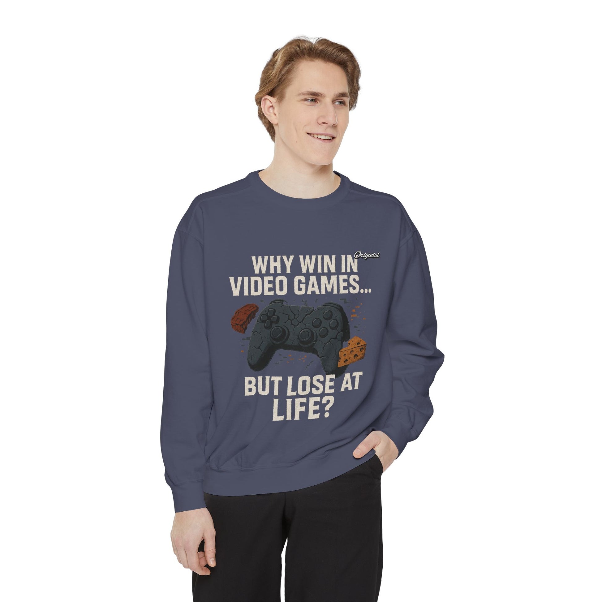 Unisex Sweatshirt - Official Merch : Why WIN at the game of life - part 1