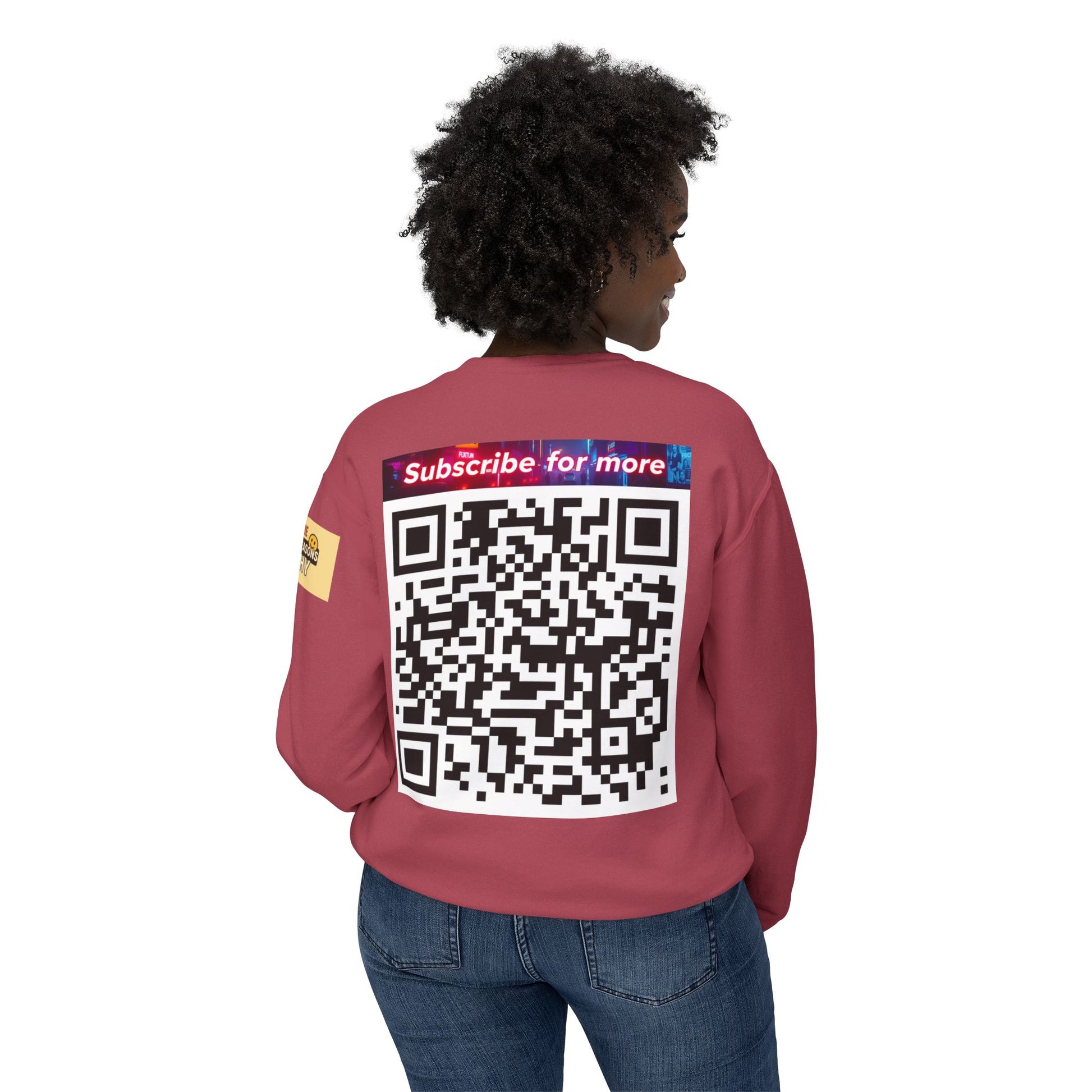 Unisex Lightweight Crewneck Sweatshirt - Official Merch : Mommy Issues - The Reason Why MEN have mommy issues