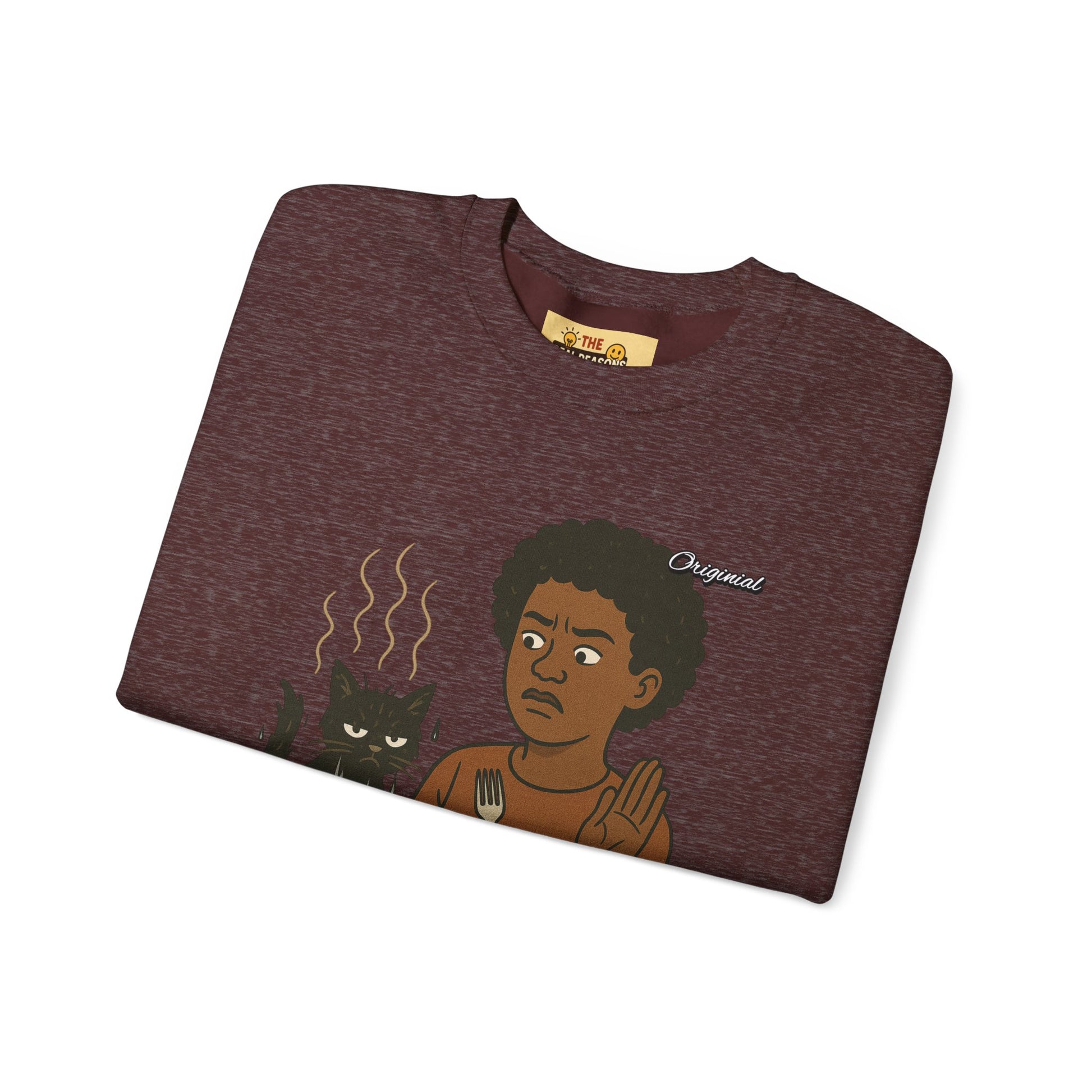 Unisex Crewneck Sweatshirt - Official Merch : the REAL reason why Kittens don't get eaten in Springfield Ohio, USA #dangerouslife