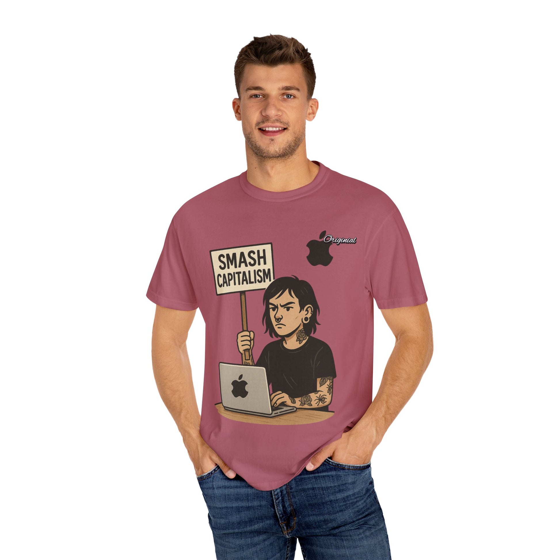 Unisex Graphic T-Shirt - Official Merch : Smash Capitalism - The Reason Why Your Hairdresser Ask for permission to touch you