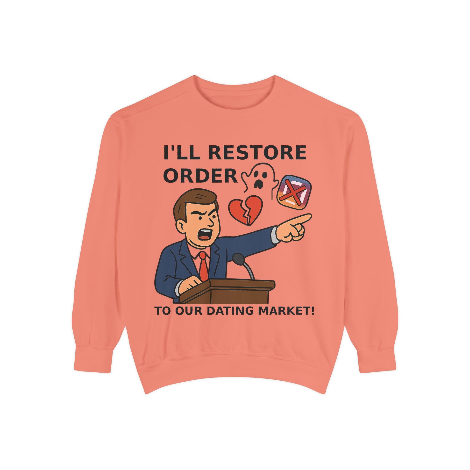 Unisex Sweatshirt - Official Merch : When I get Elected, I promise to END H**flation