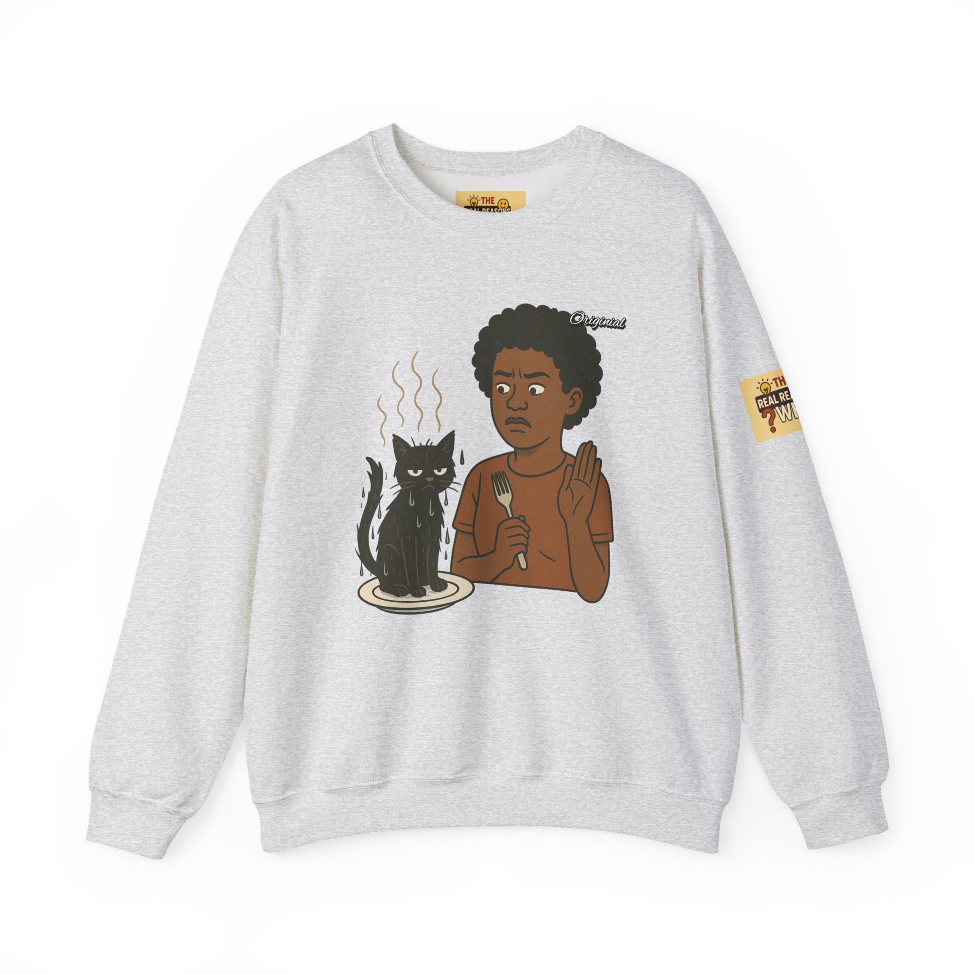 Unisex Crewneck Sweatshirt - Official Merch : the REAL reason why Kittens don't get eaten in Springfield Ohio, USA #dangerouslife