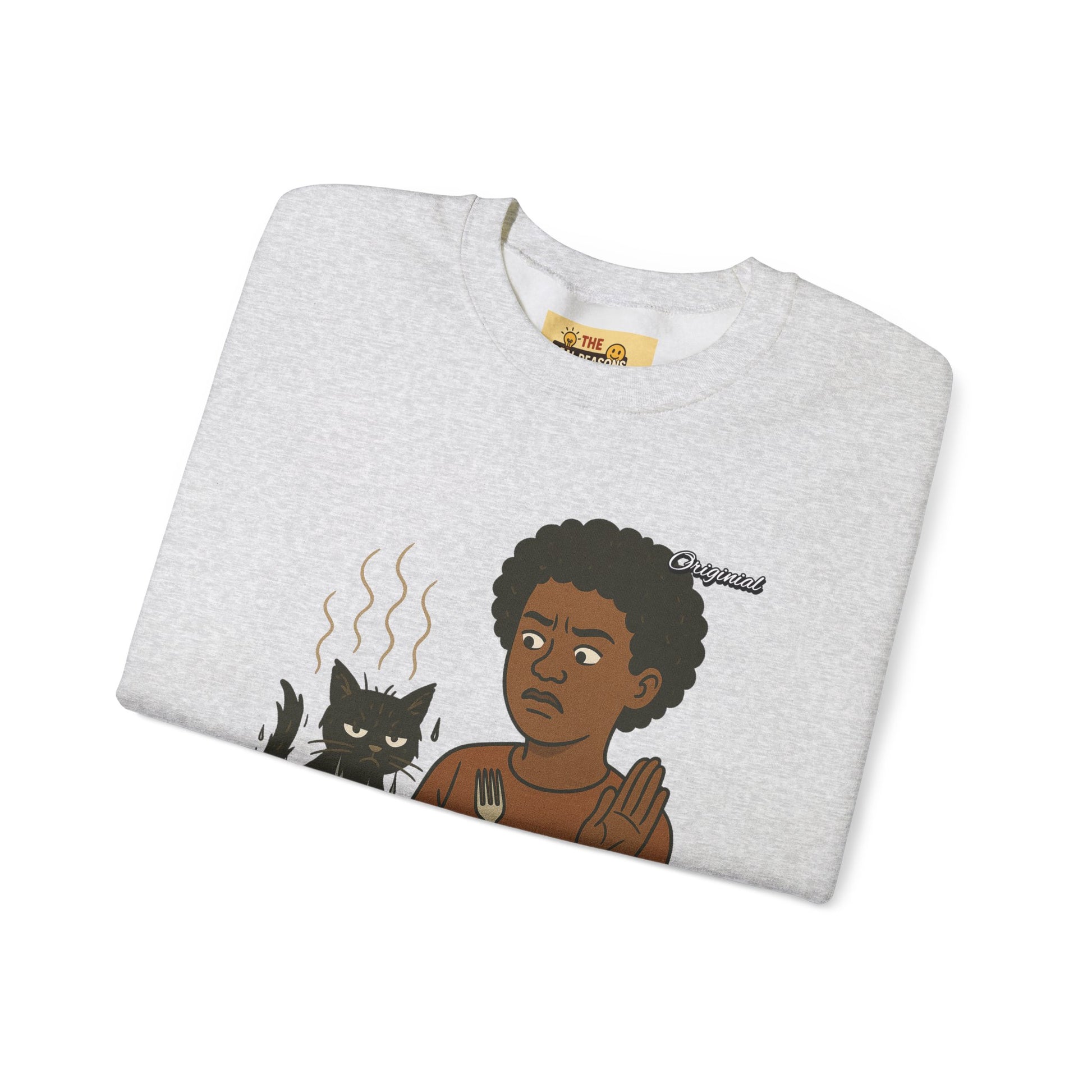 Unisex Crewneck Sweatshirt - Official Merch : the REAL reason why Kittens don't get eaten in Springfield Ohio, USA #dangerouslife