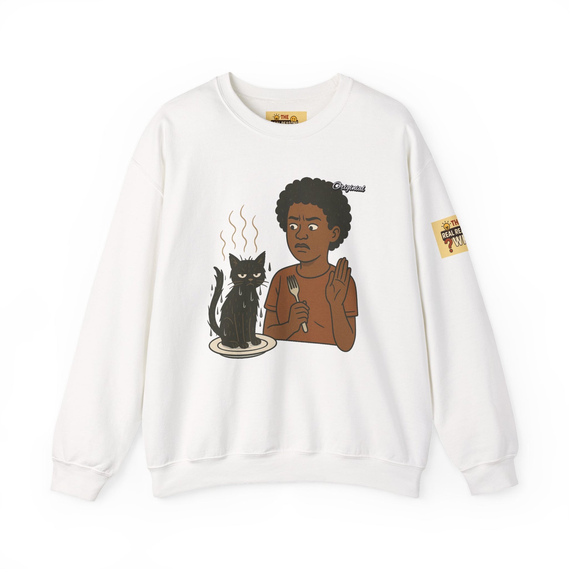 Unisex Crewneck Sweatshirt - Official Merch : the REAL reason why Kittens don't get eaten in Springfield Ohio, USA #dangerouslife