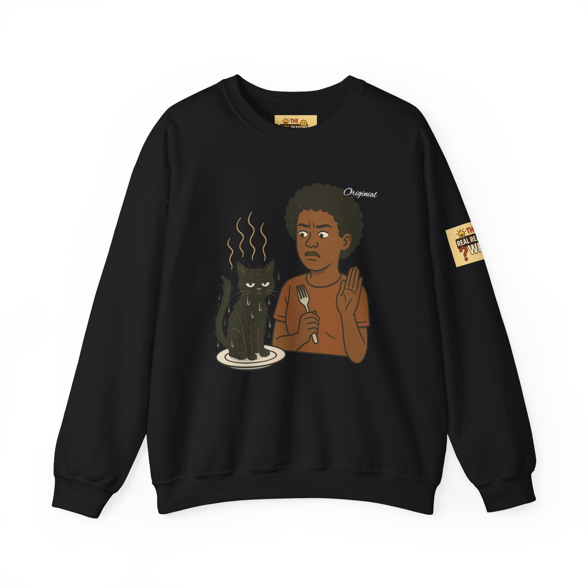 Unisex Crewneck Sweatshirt - Official Merch : the REAL reason why Kittens don't get eaten in Springfield Ohio, USA #dangerouslife