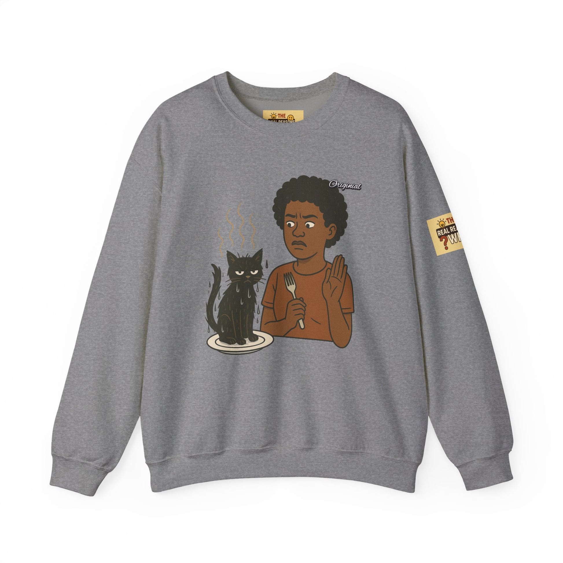 Unisex Crewneck Sweatshirt - Official Merch : the REAL reason why Kittens don't get eaten in Springfield Ohio, USA #dangerouslife