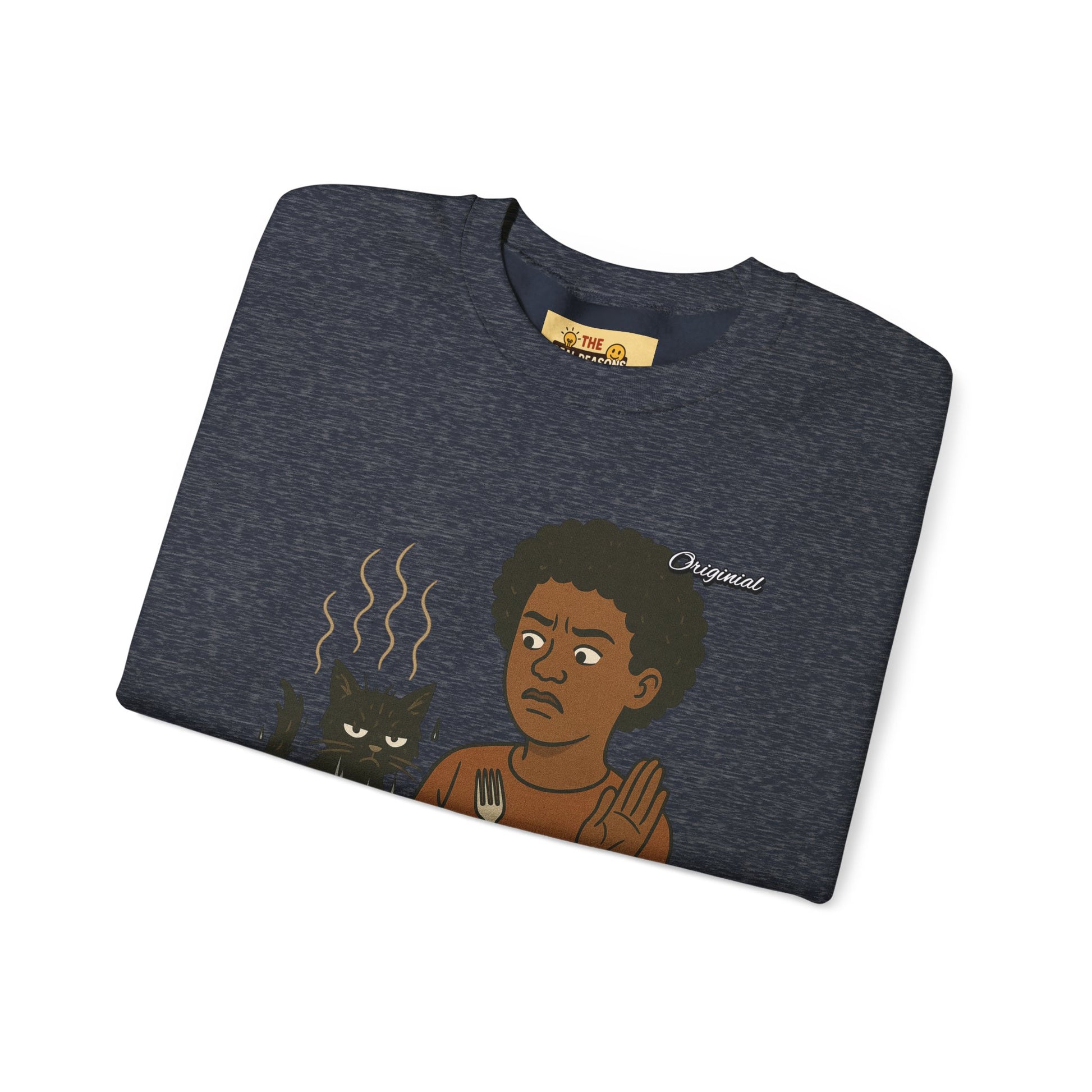 Unisex Crewneck Sweatshirt - Official Merch : the REAL reason why Kittens don't get eaten in Springfield Ohio, USA #dangerouslife