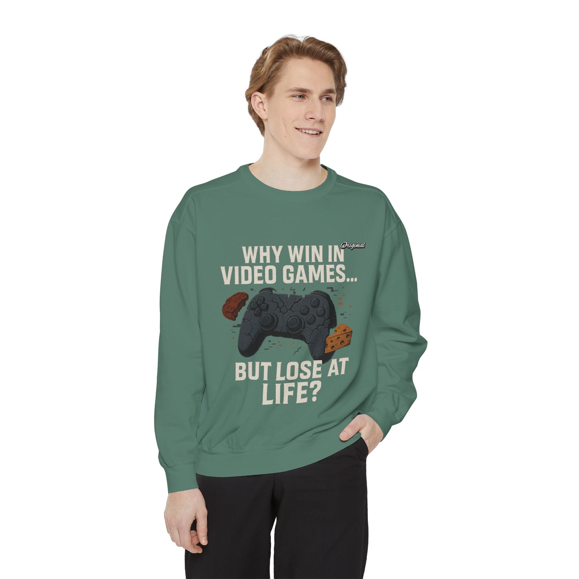 Unisex Sweatshirt - Official Merch : Why WIN at the game of life - part 1