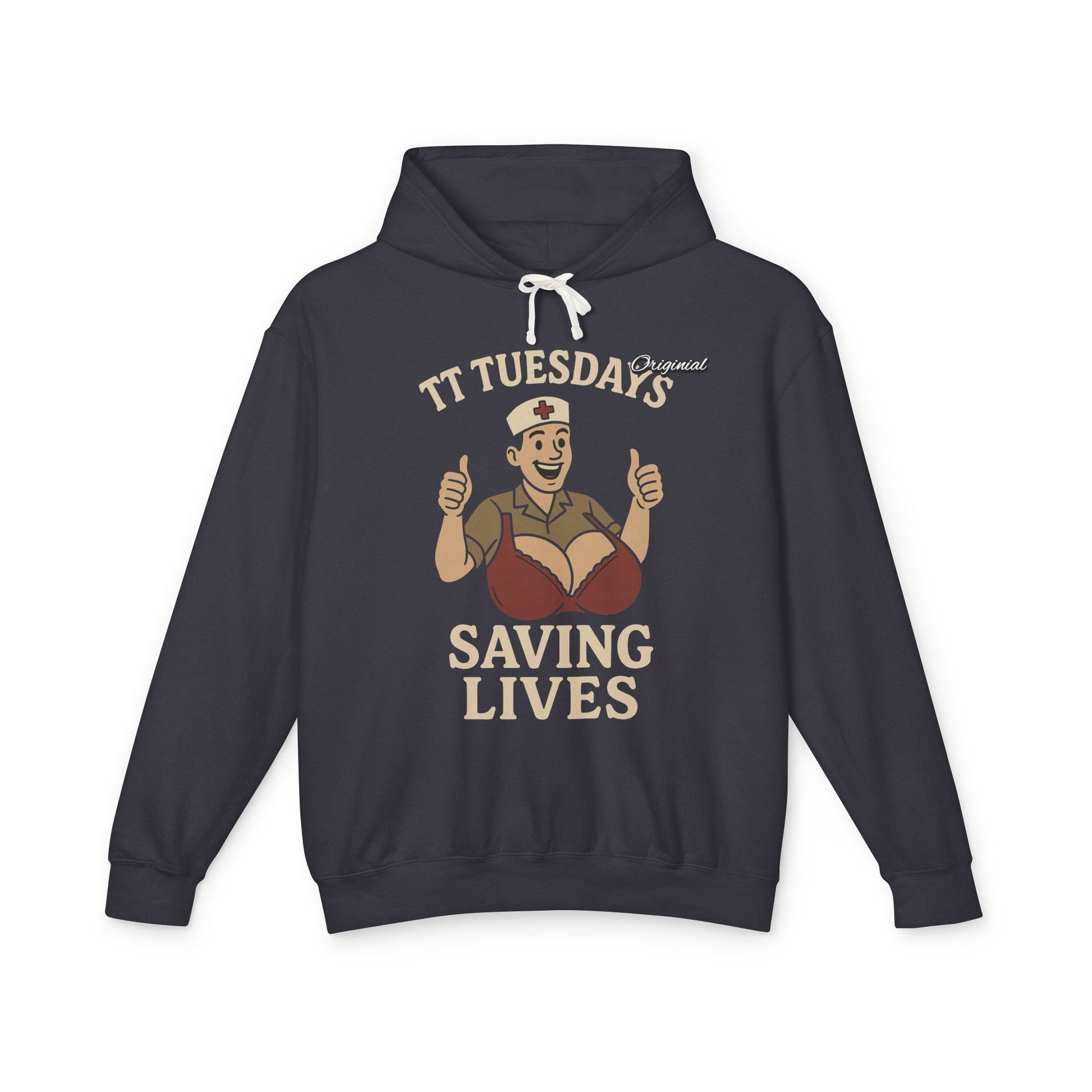 Unisex Lightweight Comfortable Hoodie - Official Merch : TT Tuesdays - Saving Lives