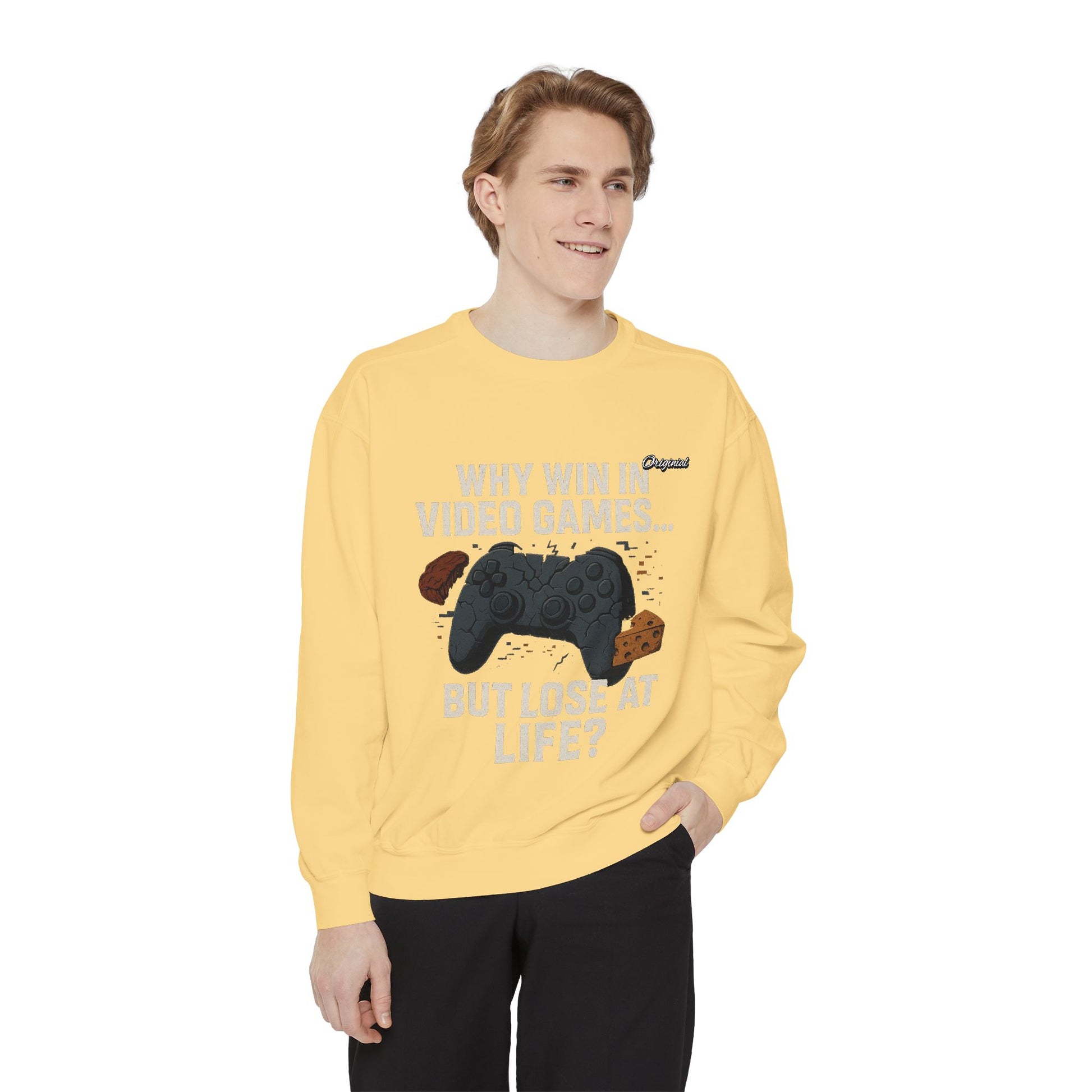 Unisex Sweatshirt - Official Merch : Why WIN at the game of life - part 1