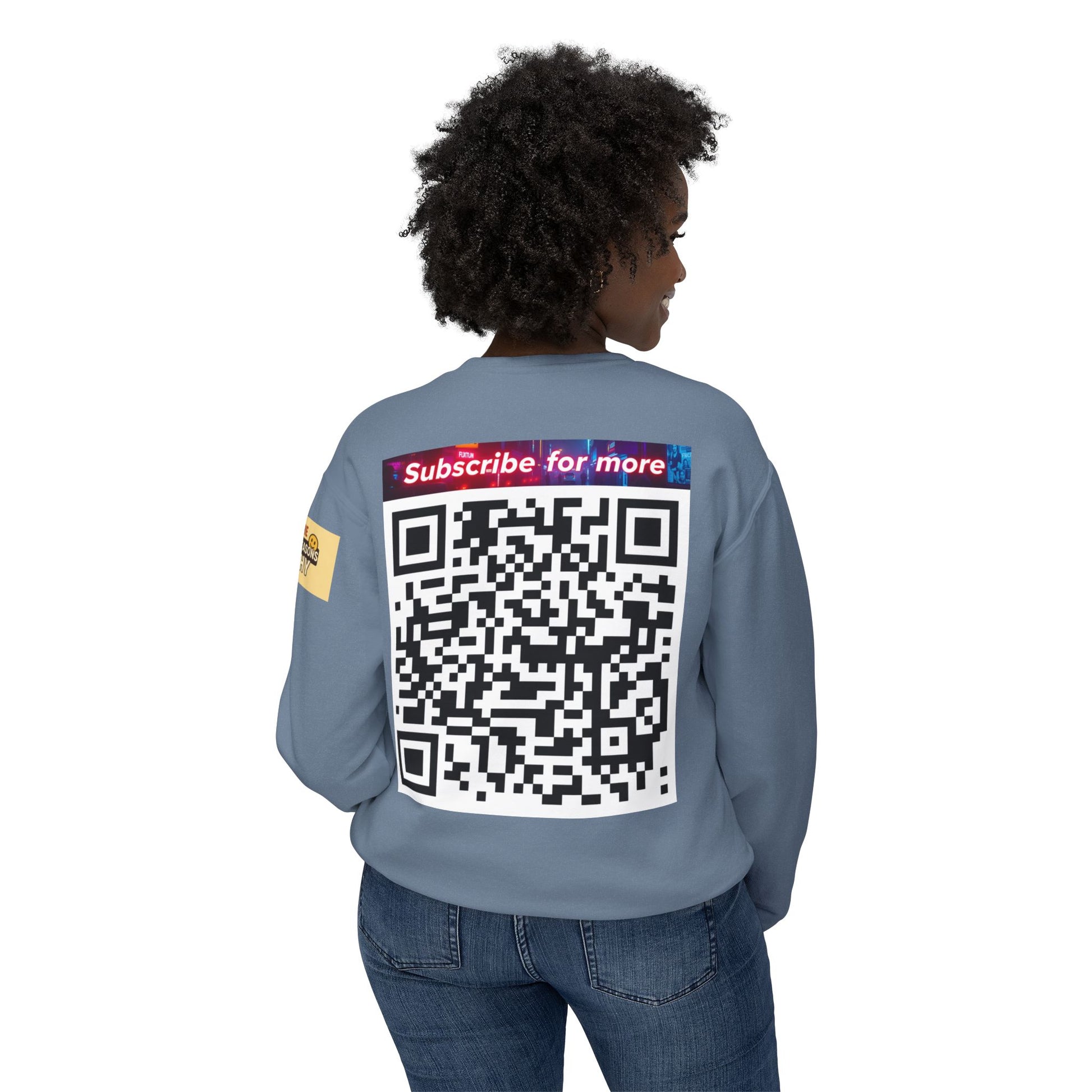 Unisex Lightweight Crewneck Sweatshirt - Official Merch : Mommy Issues - The Reason Why MEN have mommy issues