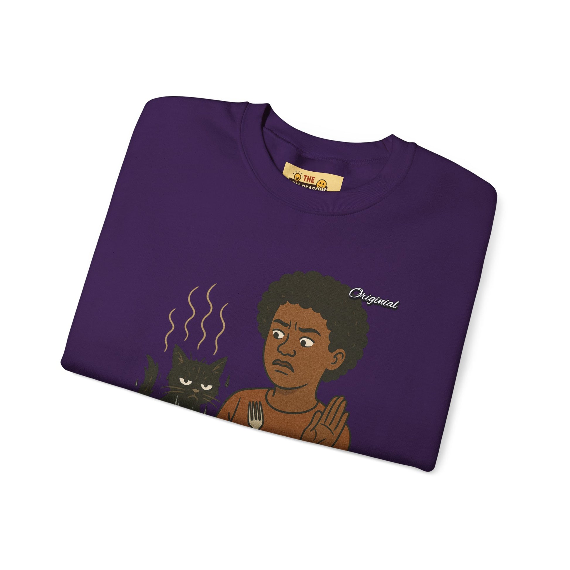 Unisex Crewneck Sweatshirt - Official Merch : the REAL reason why Kittens don't get eaten in Springfield Ohio, USA #dangerouslife