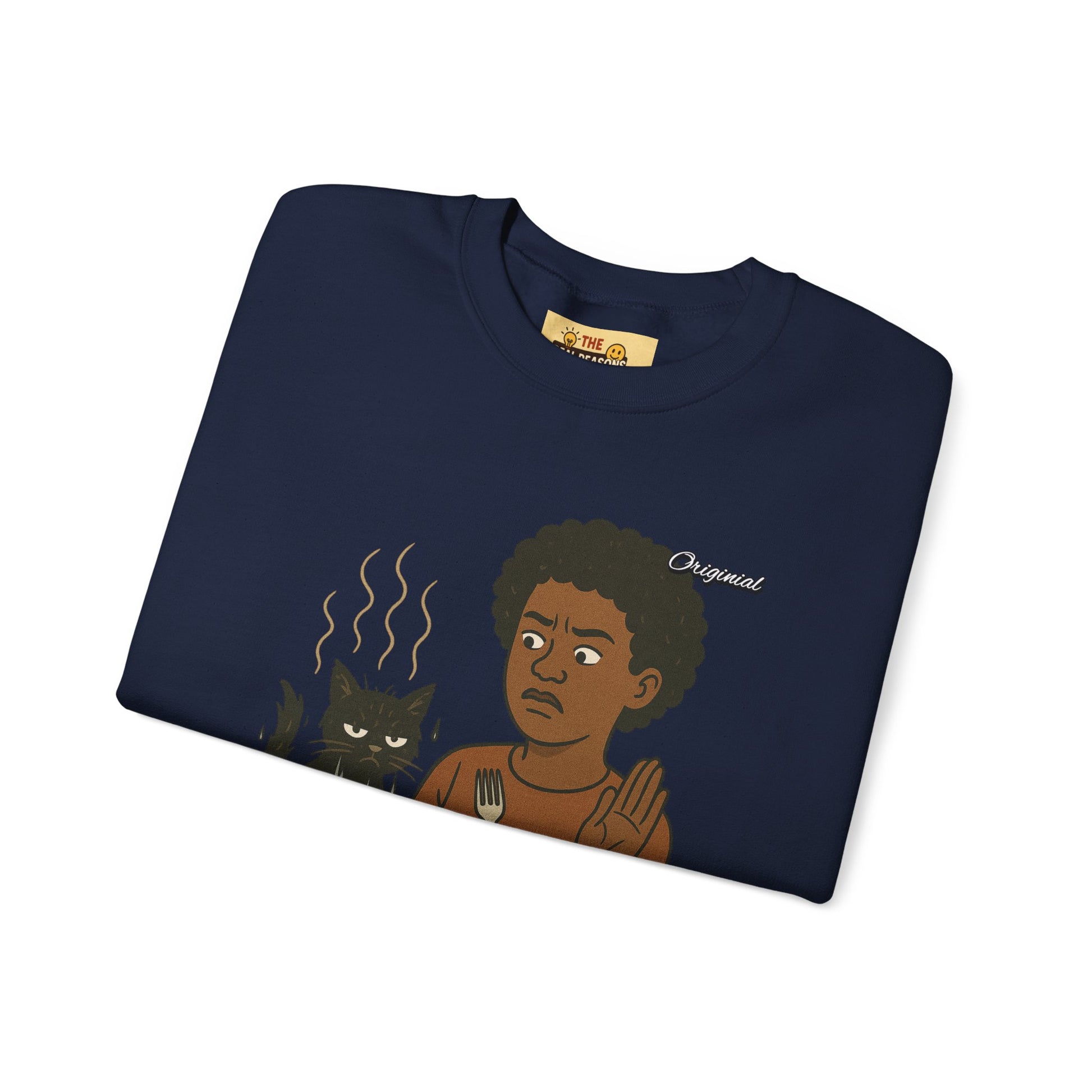 Unisex Crewneck Sweatshirt - Official Merch : the REAL reason why Kittens don't get eaten in Springfield Ohio, USA #dangerouslife
