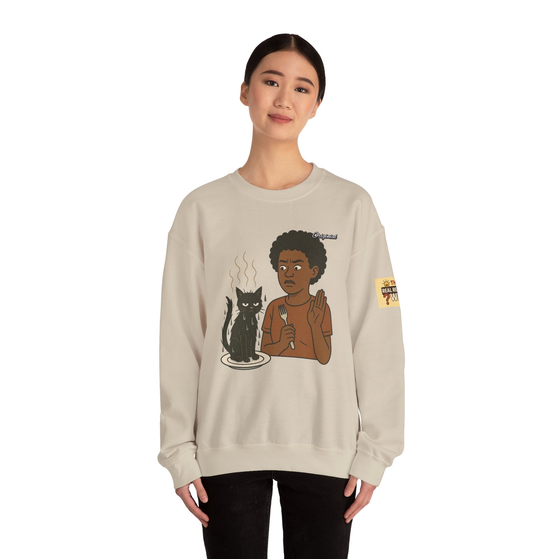 Unisex Crewneck Sweatshirt - Official Merch : the REAL reason why Kittens don't get eaten in Springfield Ohio, USA #dangerouslife