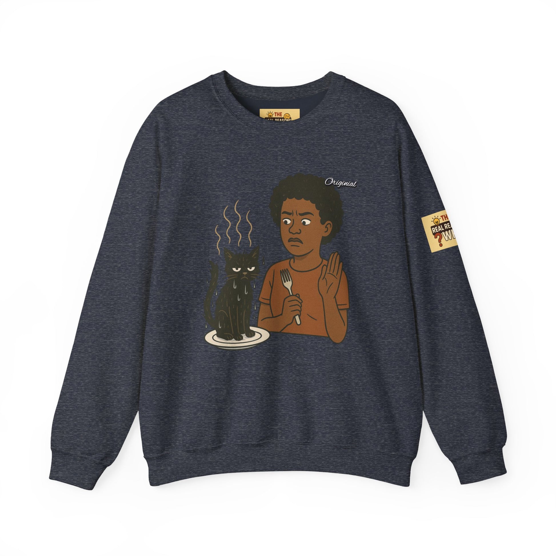 Unisex Crewneck Sweatshirt - Official Merch : the REAL reason why Kittens don't get eaten in Springfield Ohio, USA #dangerouslife