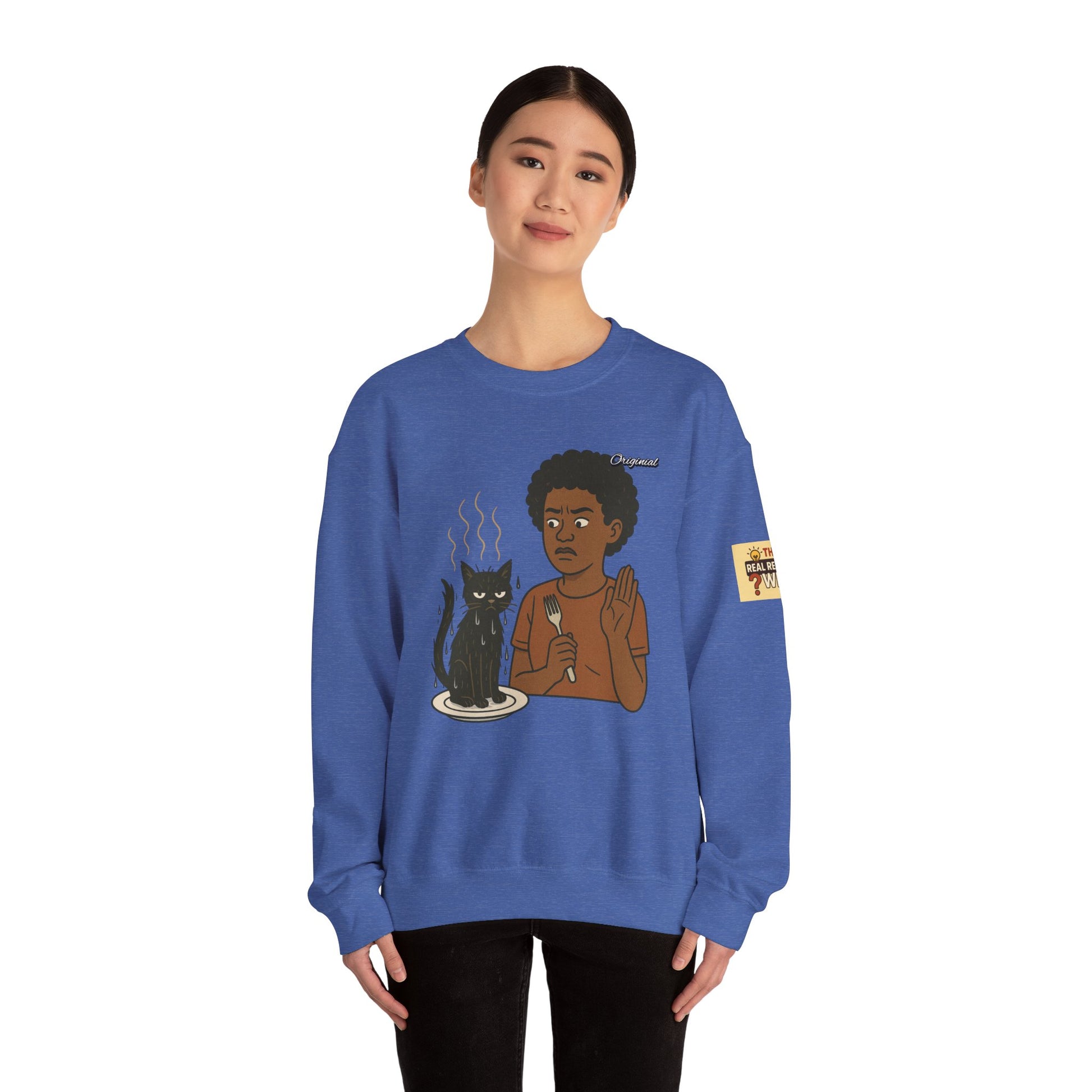 Unisex Crewneck Sweatshirt - Official Merch : the REAL reason why Kittens don't get eaten in Springfield Ohio, USA #dangerouslife
