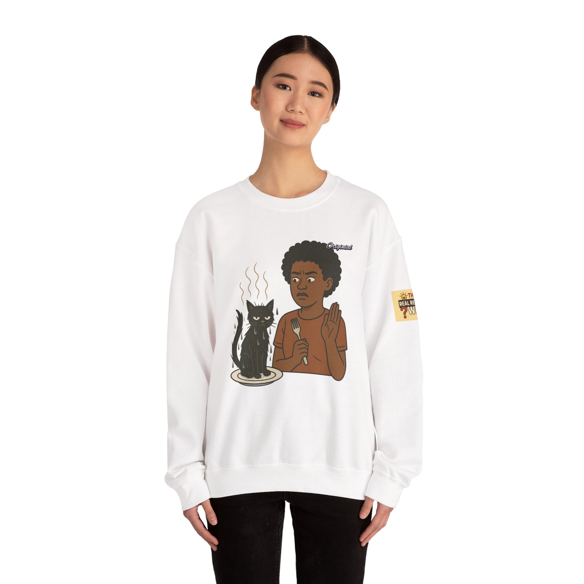 Unisex Crewneck Sweatshirt - Official Merch : the REAL reason why Kittens don't get eaten in Springfield Ohio, USA #dangerouslife