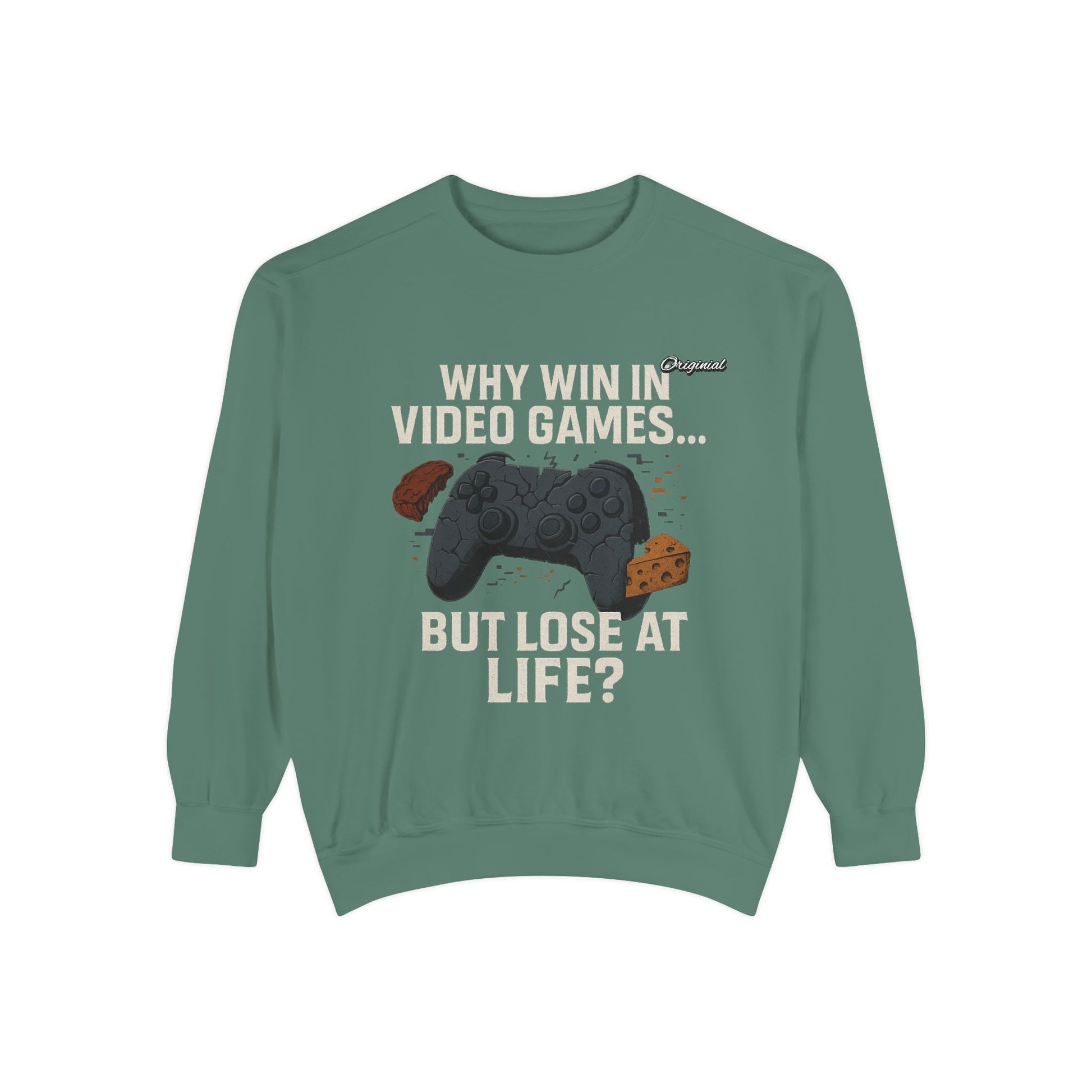 Unisex Sweatshirt - Official Merch : Why WIN at the game of life - part 1