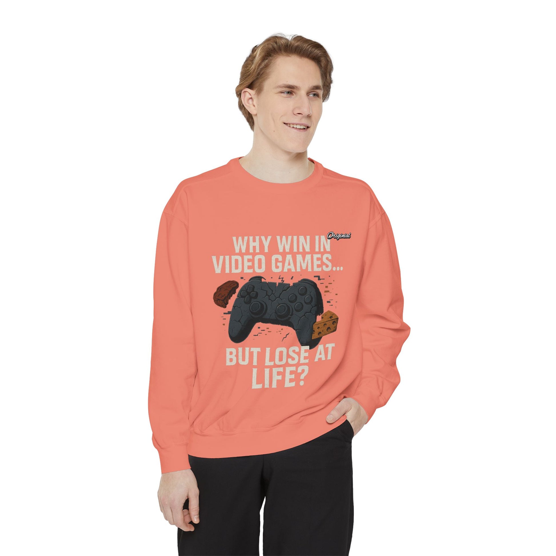 Unisex Sweatshirt - Official Merch : Why WIN at the game of life - part 1