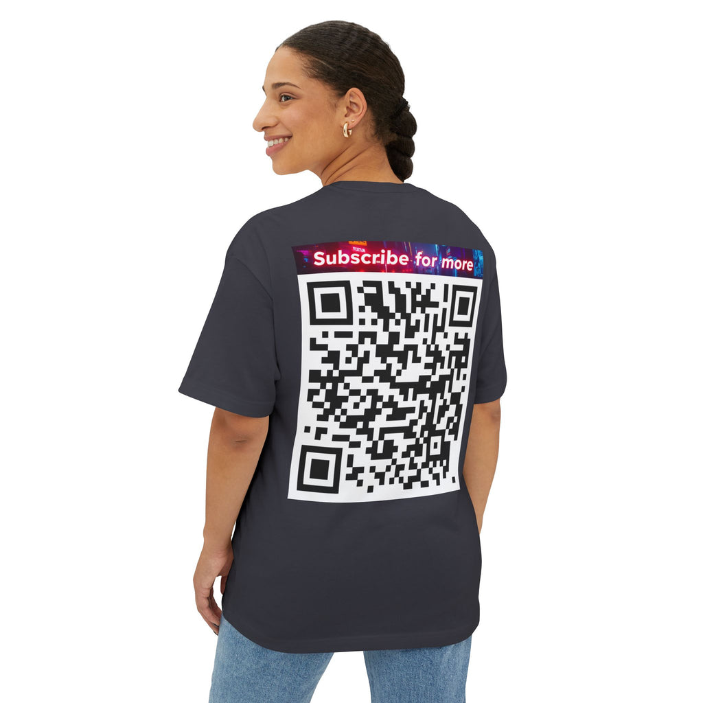 Unisex Oversized Boxy Tee - Official Merch : Ditching your phone makes you a ninja