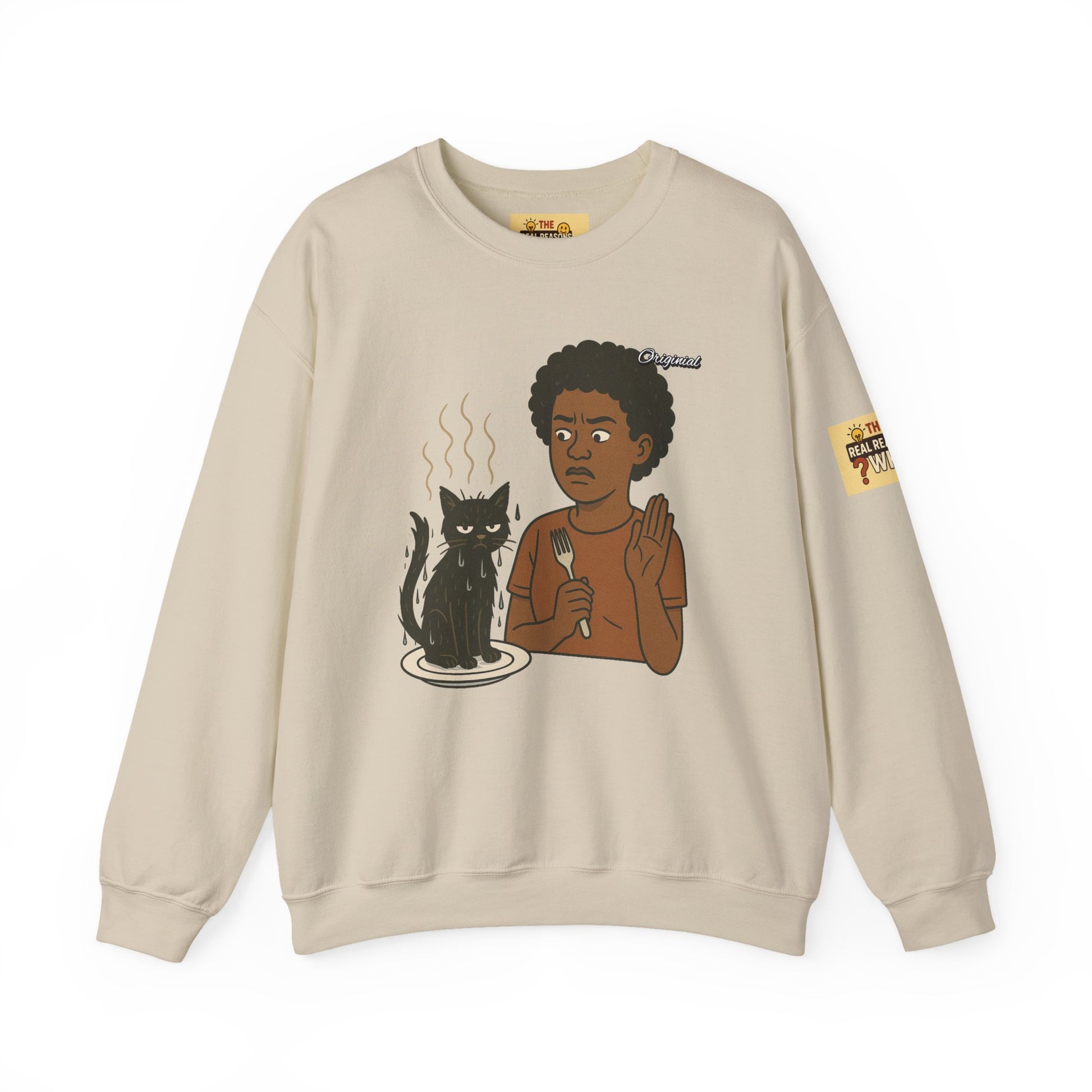 Unisex Crewneck Sweatshirt - Official Merch : the REAL reason why Kittens don't get eaten in Springfield Ohio, USA #dangerouslife